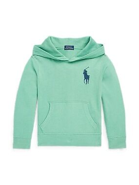 Polo by Ralph Lauren Kids Mint Green Hoodie with Pony Logo